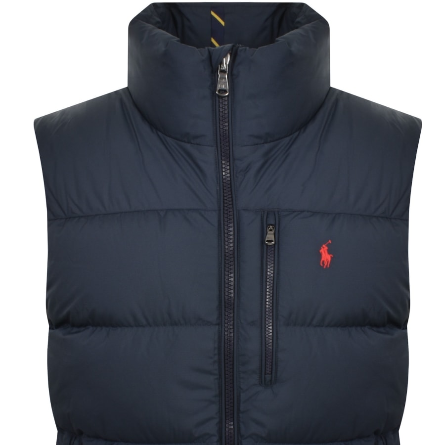 Navy ralph lauren gilet cheap
